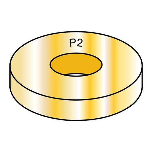 Flat Washer, For Screw Size 3/8" , Steel Zinc Yellow Finish, 2000 PK, EnjoyTool Select, Mfr#: 37WSAEH