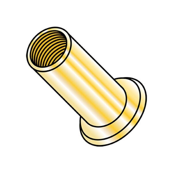 Rivet Nut, #10-32 Thread Size, 0.396 in - 0.406 in Flange Dia., .626 in - .656 in L, Steel, 1000 PK, EnjoyTool Select, Mfr#: XS-11180