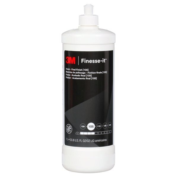 Polish, Final Finish, Gry, Liter, 3M, Mfr#: 82877