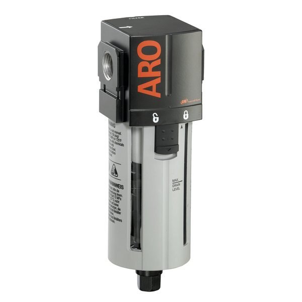 Filter, Air Inlet 1/2", NPT, 197 scfm, Aro, Mfr#: F35341-401