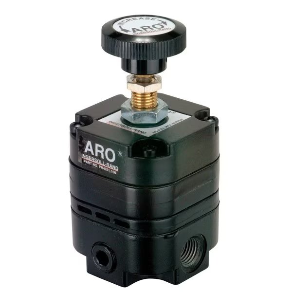 Regulator, Air Inlet 3/8", NPT, 10 scfm, Aro, Mfr#: PR4031-100