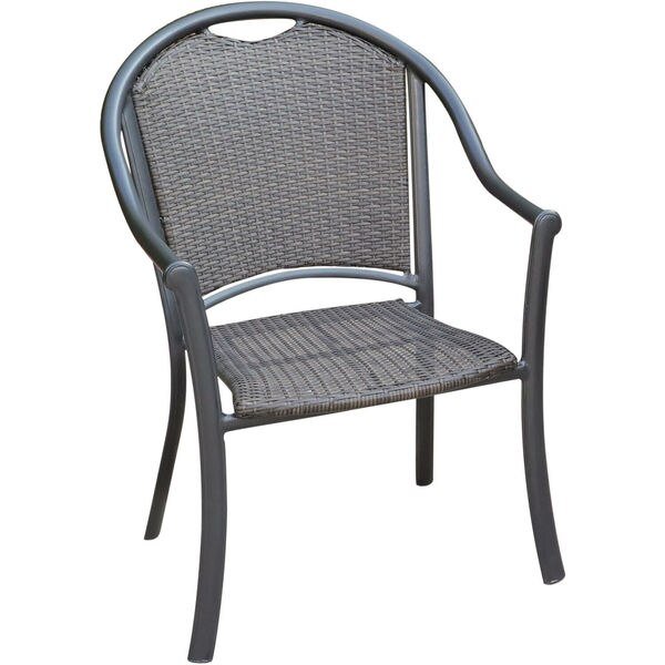 Commercial Woven Aluminum Dining Chair, Hanover, Mfr#: BAMDNCHR-1GM