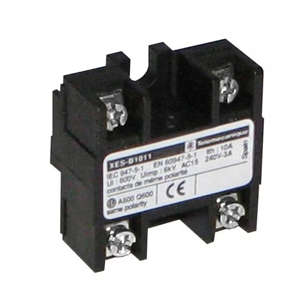 Limit Switch Contact 600Vac 10A Xe, Telemecanique Sensors, Mfr#: XESP2051