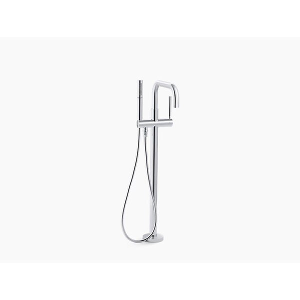 Bath Filler Trim, Polished Chrome, Floor, Kohler, Mfr#: T97328-4-CP