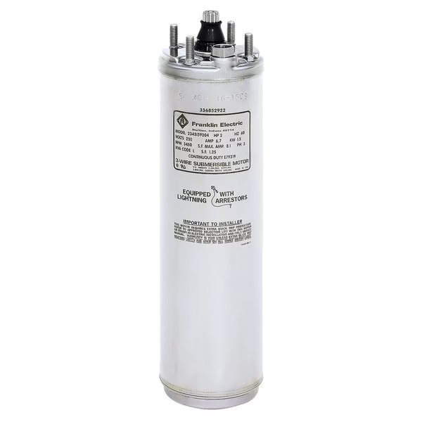 Pump Motor, 10A Full Load, 14" Shaft L, Little Giant Pump, Mfr#: 2243009203GS