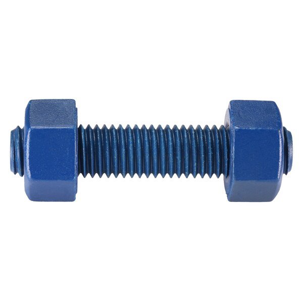 Threaded Stud, Fluoropolymer Coated Finish, 4 PK, Usa Fastener, Mfr#: B7-.625-3.25