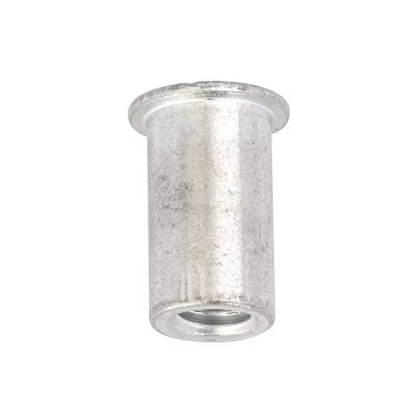 Rivet Nut, 1/4"-20 Thread Size, 0.5 in Flange Dia., 0.669 in L, Aluminum, 40 PK, EnjoyTool Select, Mfr#: U69315.025.0260