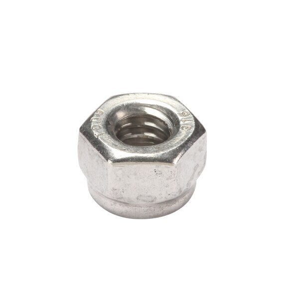 Nylon Insert Lock Nut, 1/4"-20, 316 Stainless Steel, Not Graded, Plain, 5/16 in Ht, 50 PK, EnjoyTool Select, Mfr#: U55730.025.0001