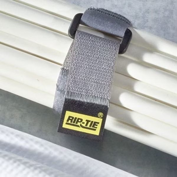 Strap, Heavy Duty, Red, PK10, 1x18", Rip-Tie, Mfr#: N-18-010-RD