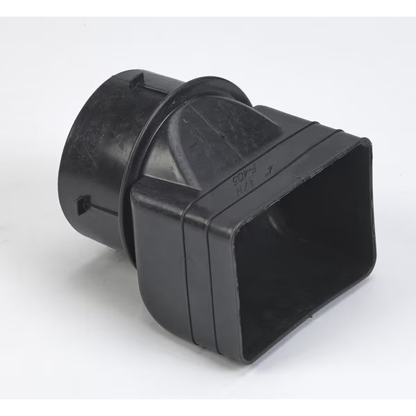 3 In X 4 In X 4 In Downspout Adapter (3Pk), Ads, Mfr#: M0465-0-0