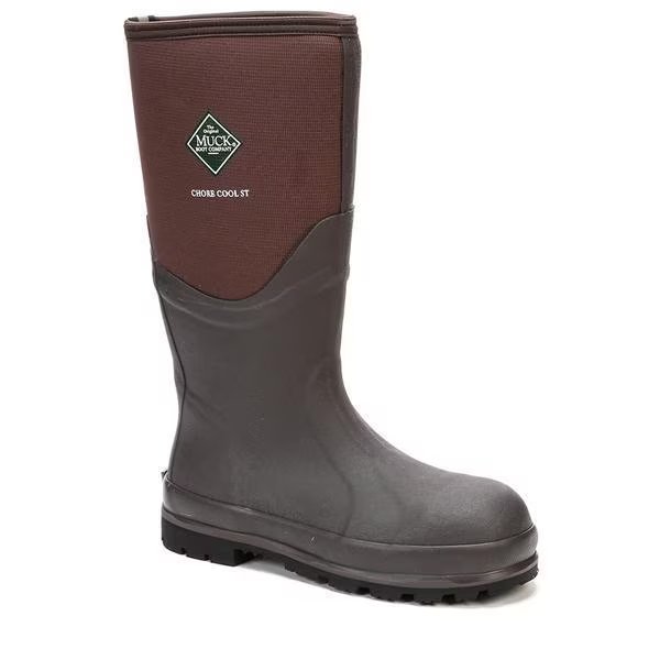 Chore Cool Safety Toe, Brown, 9, PR, Muck Boot Co, Mfr#: CSCT-STL-BR-090