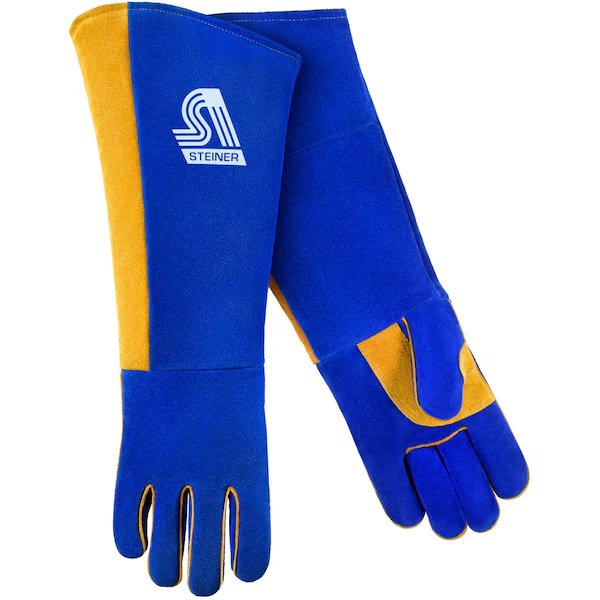 Welding Glove, PR, Steiner Industries, Mfr#: 2519BLC-L