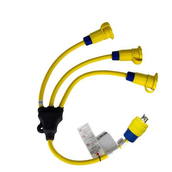 CRDST W 3FT 14/3 W/ 1520-PW6P 1620-CW6P, Ericson, Mfr#: 2636-D1