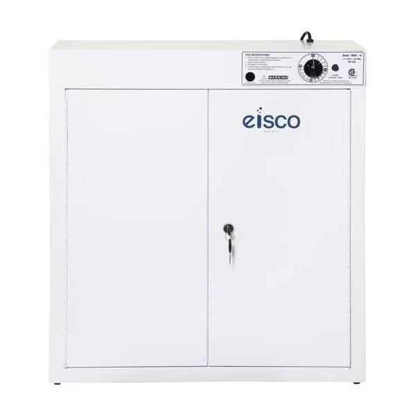 UV Goggle Sanitizing Cabinet: 36 Goggle Capacity, Wall-Mountable, Eisco Scientific, Mfr#: GGSN10