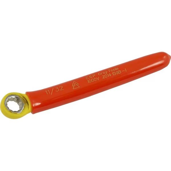 Combination Wrench 11/32", 1000V Insulated, Gray Tools, Mfr#: 159B-I