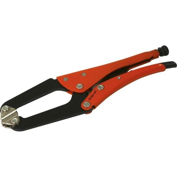 12 Locking Cclamp Plier, With Self Levelling Jaw, 31516 Jaw Opening, Grip-On, Mfr#: 233-12