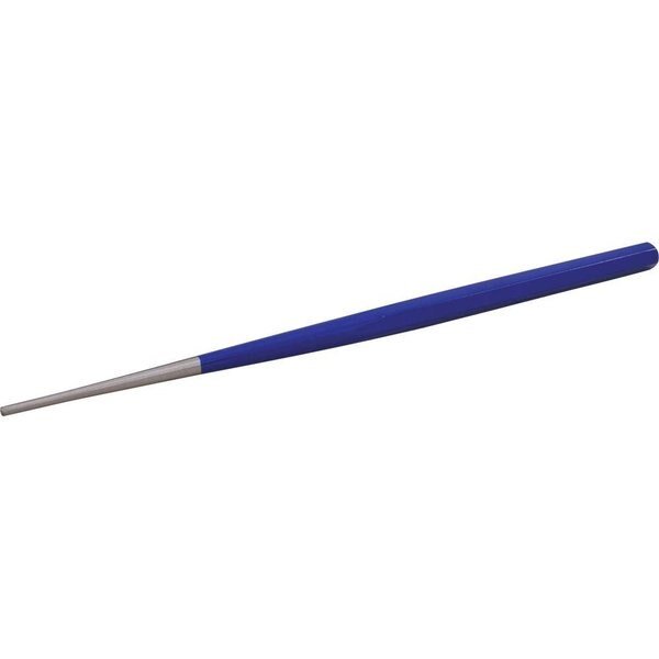 Long Aligning Punch, 1/4" Pin Diameter X 3/4" Body X 18" Long, Gray Tools, Mfr#: 8385