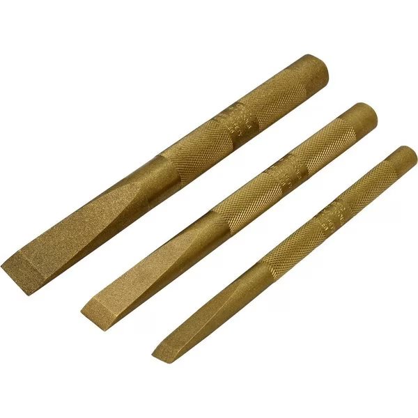 3 Piece Brass Scraper Set, Gray Tools, Mfr#: C3BSS