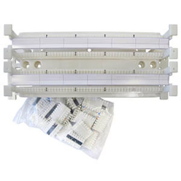 Cat 5e 110 Cross Connect Kit-100 Pair, C5 Connectors, Allen Tel, Mfr#: GB100-C5-KIT