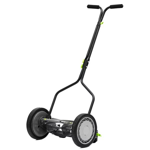 1314-14EW 14-Inch 5-Blade Push Reel Lawn Mower, Earthwise, Mfr#: 1314-14EW