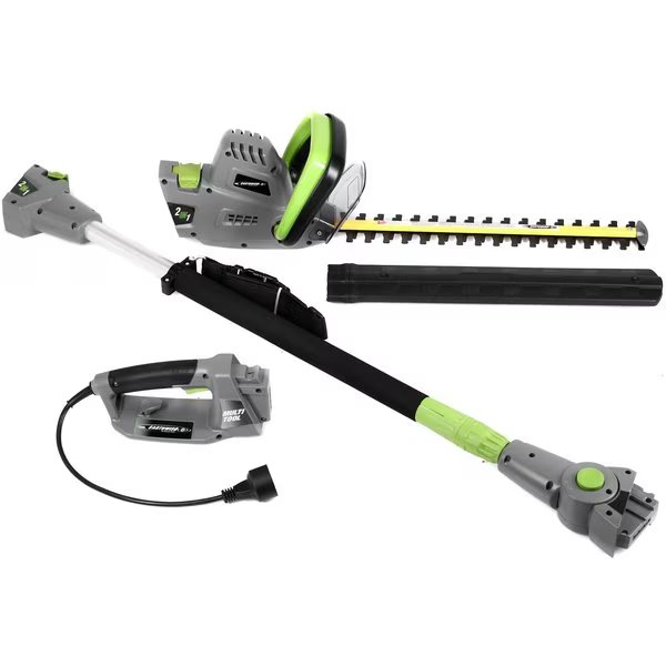 Corded 4.5 Amp 2-in-1 Convertible Pole Hedge Trimmer, Earthwise, Mfr#: CVPH43018