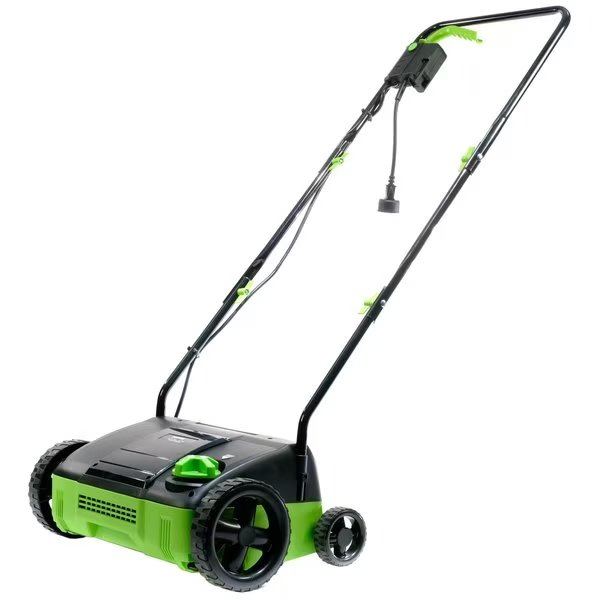 12-Inch 12-Amp Electric Corded Dethatcher, Earthwise, Mfr#: DT71212