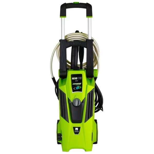 1650 PSI 1.4 GPM Electric Pressure Washer, 1650 PSI, Earthwise, Mfr#: PW16503