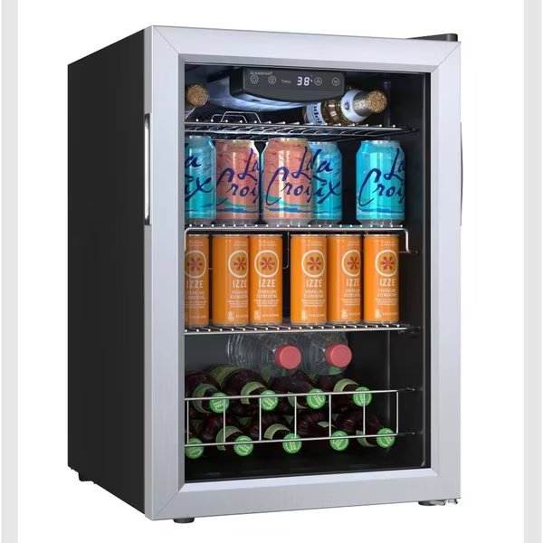 17 Inch Wide 80 Can Capacity Extreme Cool Beverage Center, Edgestar, Mfr#: BWC91SS