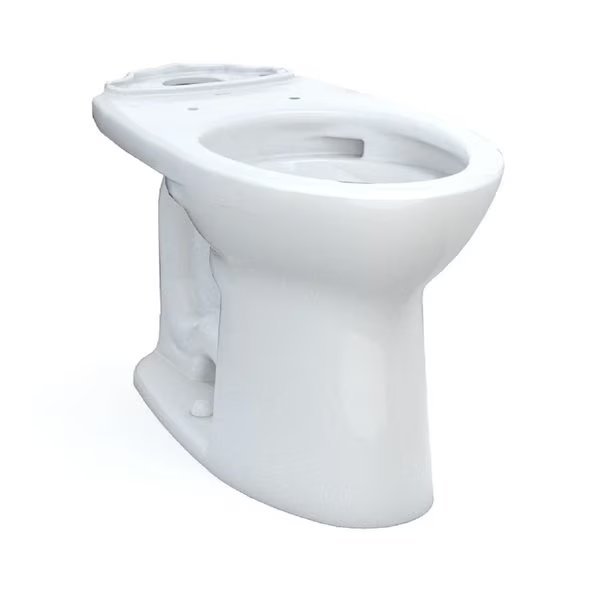 Drake Elongated Universal Height Toilet Bowl Only with Cefiontect, Less Seat, Cotton, Toto, Mfr#: C776CEFG#01