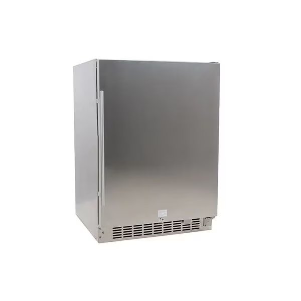 24 Inch Wide 142 Can BuiltIn Outdoor Beverage Cooler with Optional Casters, Edgestar, Mfr#: CBR1501SSOD