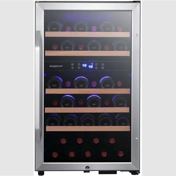 20 Inch Wide 38 Bottle Capacity Free Standing Wine Cooler, Edgestar, Mfr#: CWF380DZ