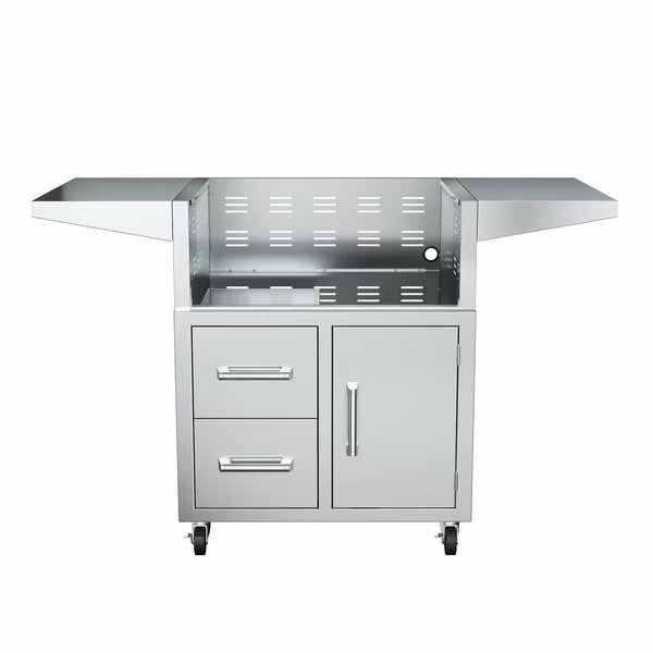 30 Cart with Door and Drawer Combo for GRL300 Series Grills, Edgestar, Mfr#: GRL300CART