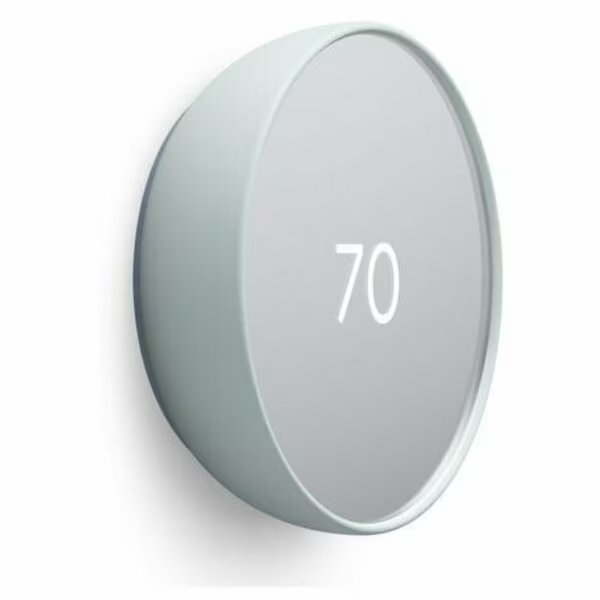 Nest Smart Programmable Wi-Fi Thermostat Fog, Google Nest, Mfr#: GA02083-US
