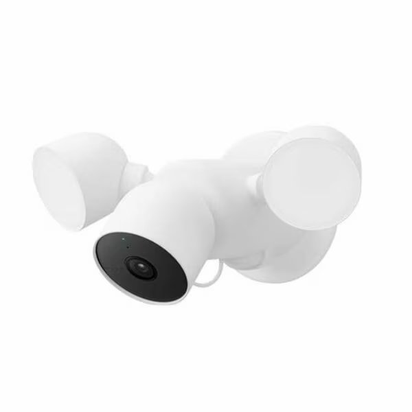 Wireless Camera with Floodlight White, Google Nest, Mfr#: GA02942-US