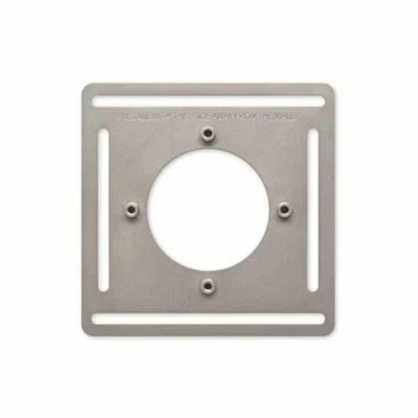 Nest Learning Thermostat Steel Mounting Plate, Stainless Steel, 4PK, Google Nest, Mfr#: T3022EF
