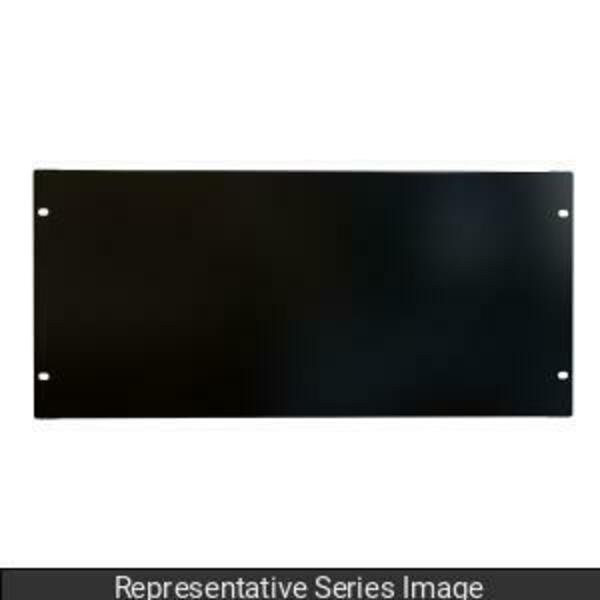2U FORMED STEEL RACK Panel, Hammond, Mfr#: PBFS19003BK
