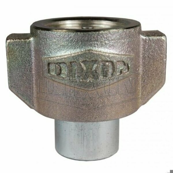 WS Series High Pressure Wingstyle Female Coupler, 1-5/8-12 Nominal, Female O-Ring Boss End Style, Dixon, Mfr#: 10WSOF10