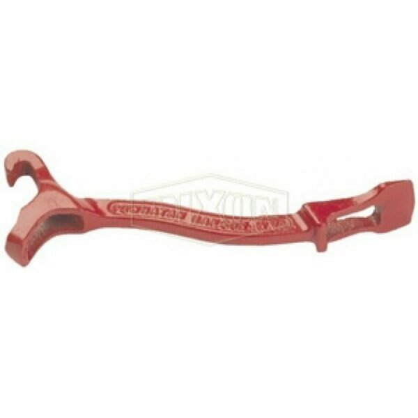 Universal Wrench, 11-3/4 in OAL, Iron, Epoxy Painted, Dixon, Mfr#: 233