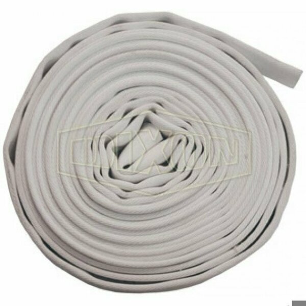 Single Jacket Uncoupled Fire Hose, 2 in, 50 ft L, 135 psi Working, Domestic, Dixon, Mfr#: A320-50UC
