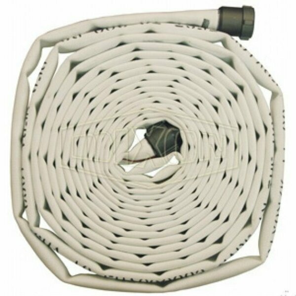 Single Jacket Fire Hose, 1-1/2 in, NPSH, 100 ft L, 225 psi Working, Polyester, Dixon, Mfr#: A515100RAS