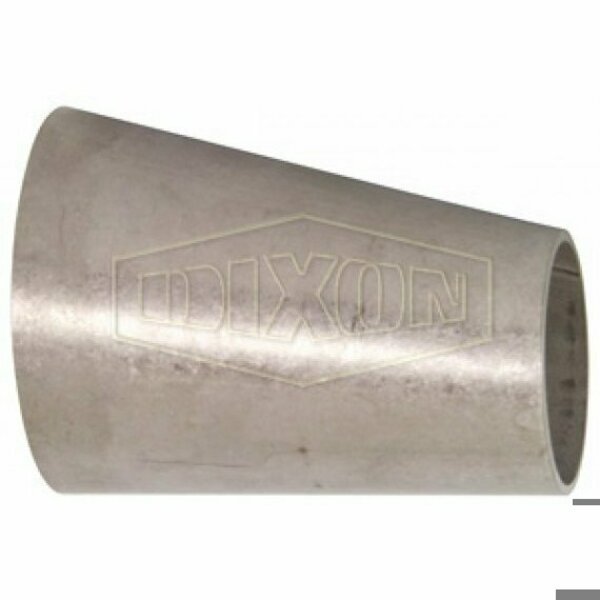 Eccentric Weld Reducer, Series: B32W, Fitting/Connector Type: Reducer, 2 x 1-1/2 in Nominal Size, 0., Dixon, Mfr#: B32W-R200150U