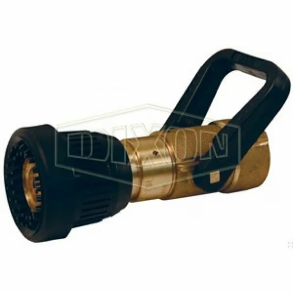 Water Fog Nozzle, 1-1/2 in Inlet, Brass Body, Dixon, Mfr#: CGSN150F