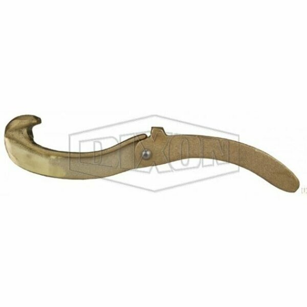 Folding Pocket Spanner Wrench, 16-1/4 in OAL, Brass, Dixon, Mfr#: PSW-B