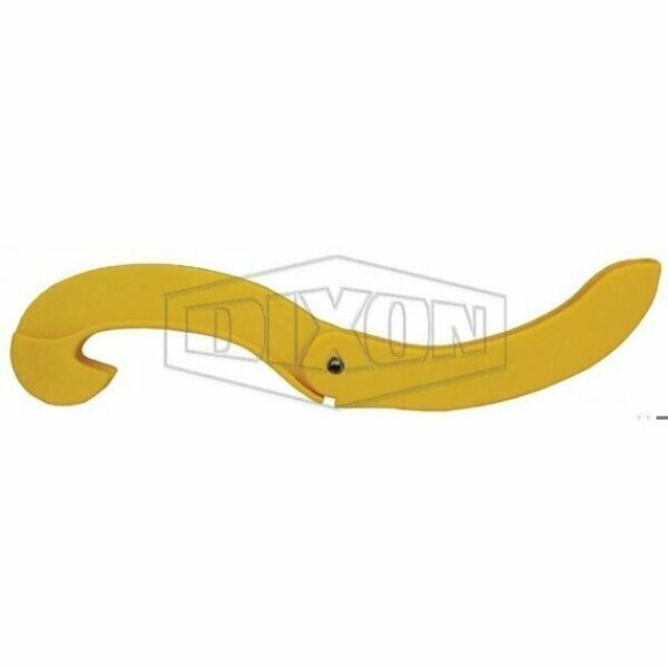 Folding Pocket Spanner Wrench, 16-1/4 in OAL, Plastic, Dixon, Mfr#: PSW-Y