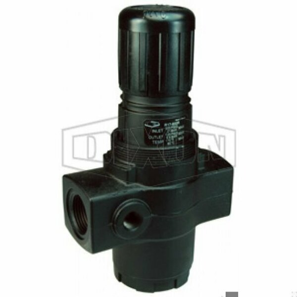Norgren by  High Flow Jumbo Relieving Regulator, 1-1/2 in PTF, 440 SCFM Flow Rate, 5 to 125 psi Pres, Dixon, Mfr#: R17-B00R