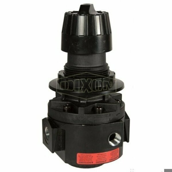 Wilkerson by High Pressure Self-Relieving Standard Regulator without Gauge, 3/8 in NPT/BSPP-G, 148 S, Dixon, Mfr#: R26-03RH