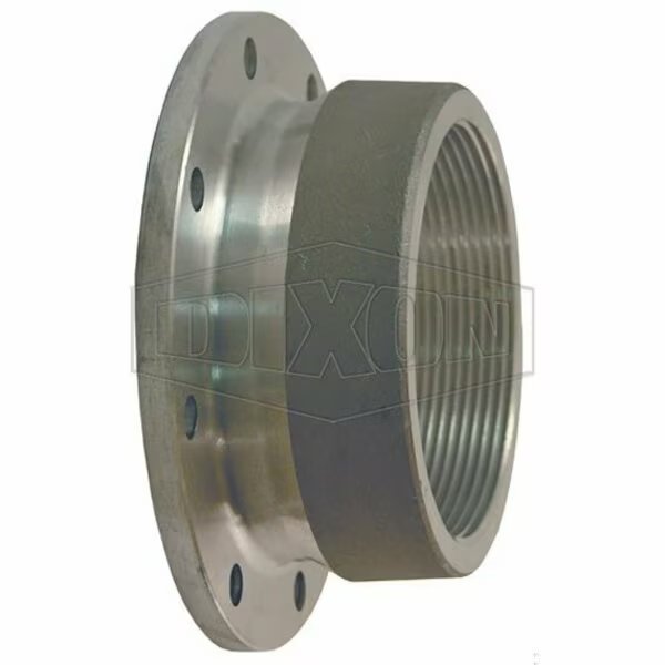 4 in TTMA FLANGE x 3 in FEM NPT ALUM OAL, Dixon, Mfr#: TTF4AL-3FT