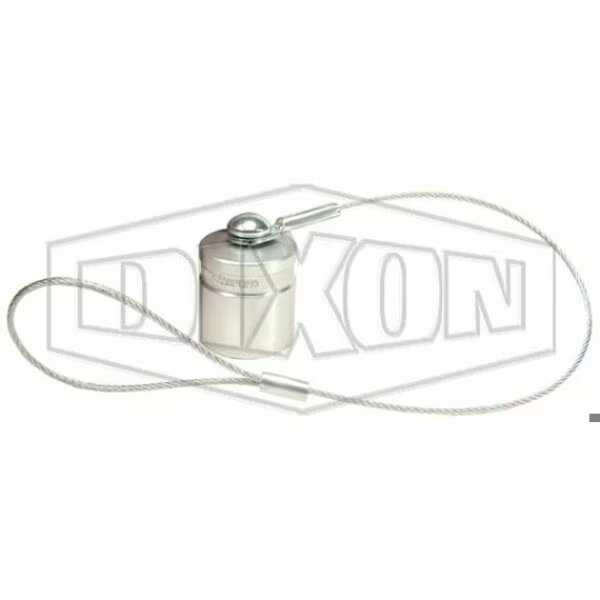 3/4 in H-STYLE DUST CAP, ALUM 270009-6, Dixon, Mfr#: V6DC-A