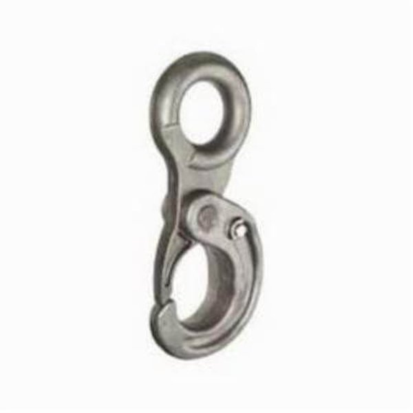 HercAlloy Latchlok Hook, 58 In Trade, 28300 Lb Load, 80 Grade, Large Eye Attachment, Steel Alloy, Cm, Mfr#: 674530