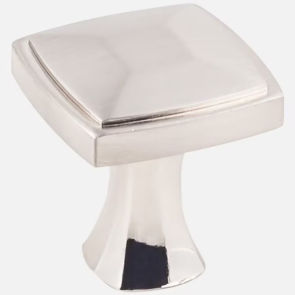 1-1/16" Diameter Plain Square Knob, Kasaware, Mfr#: K121SN-10